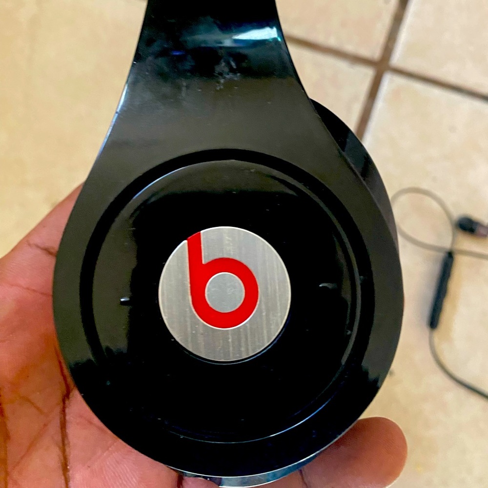 Beats by Dre headphones and Sony Bluetooth headphones